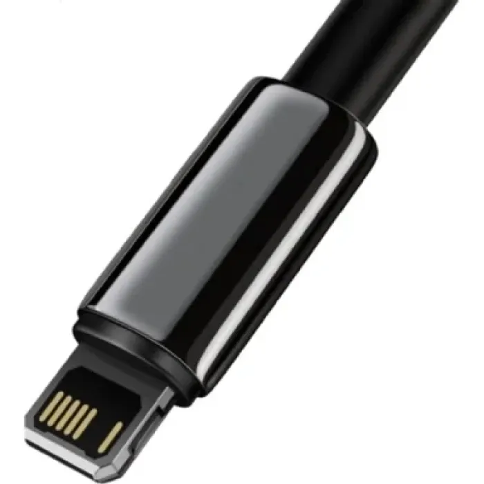Дата кабель USB 2.0 AM to Lightning 1.0m 2.4A black Baseus (CALWJ-01)