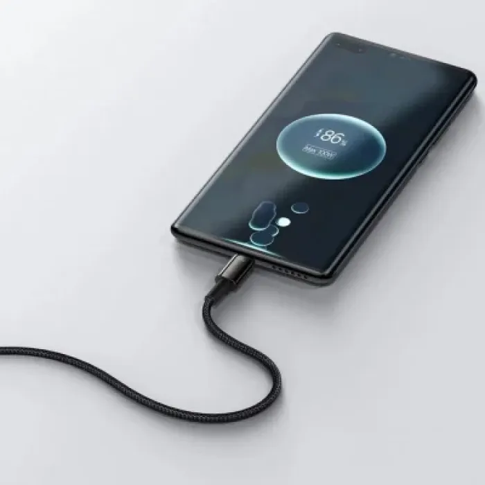 Дата кабель USB 2.0 AM to USB-C 1.0m 100W black Baseus (CAWJ000001)