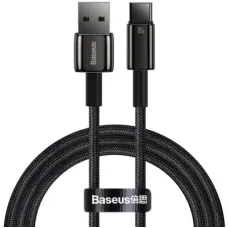 Дата кабель USB 2.0 AM to USB-C 1.0m 100W black Baseus (CAWJ000001)