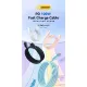 Дата кабель USB-C to USB-C 1.0m 100W white Essager (EXCTT1-WL02-P)