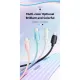 Дата кабель USB-C to USB-C 1.0m 100W white Essager (EXCTT1-WL02-P)