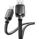 Дата кабель USB 2.0 AM to USB-C 1.0m 7A black Essager (EXCT-TD01-P)