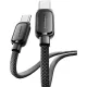 Дата кабель USB-C to USB-C 1.0m 100W black Essager (EXCTT1-TD01-P)