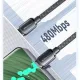 Дата кабель USB-C to USB-C 1.0m 100W black Essager (EXCTT1-TD01-P)