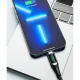Дата кабель USB-C to Lightning 2.0m 20W Digital Display black Essager (EXCTL-YDA01)