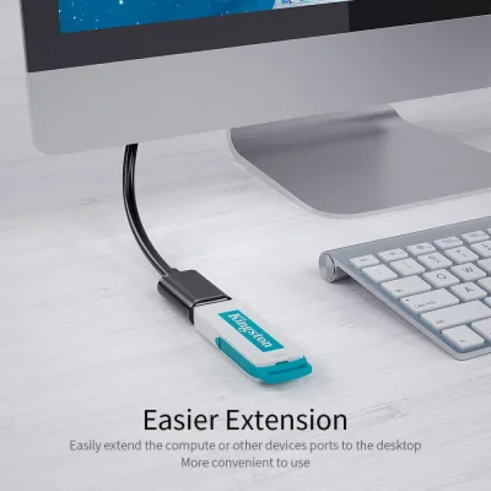 Дата кабель USB 3.0 AM/AF 1.5m Essager (EXCAM-YTA01)