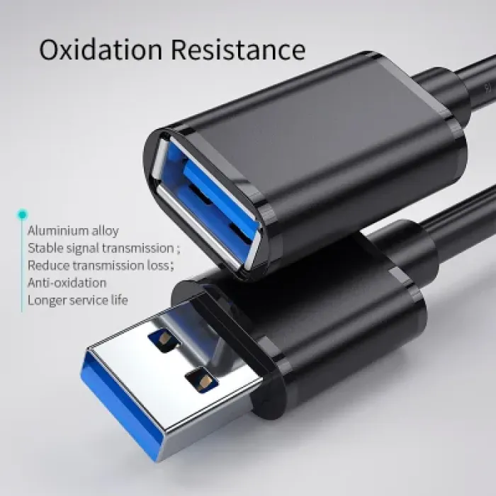 Дата кабель USB 3.0 AM/AF 1.5m Essager (EXCAM-YTA01)