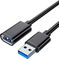 Дата кабель USB 3.0 AM/AF 1.5m Essager (EXCAM-YTA01)