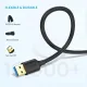 Дата кабель USB 3.0 AM/AM 0.5m US128 black Ugreen (10369)