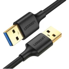 Дата кабель USB 3.0 AM/AM 1.0m US128 black Ugreen (10370)