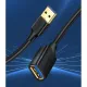 Дата кабель USB 3.0 AM/AF 0.5m US129 black Ugreen (30125)