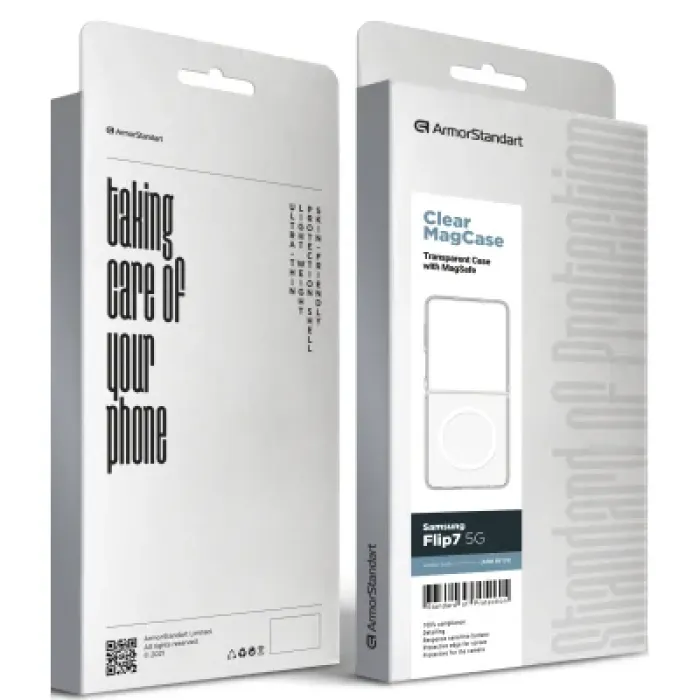 Чохол до мобільного телефона Armorstandart Clear MagCase Samsung Flip7 5G Transparent (ARM88135)