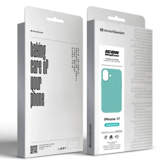 Чохол до мобільного телефона Armorstandart ICON2 MagCase Apple iPhone 17 Aquamarine (ARM86670)