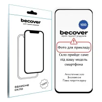 Скло захисне BeCover Apple iPhone 17 Black (714076)