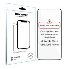 Скло захисне BeCover Motorola Moto G06 / G06 Power 4G Black (714364)