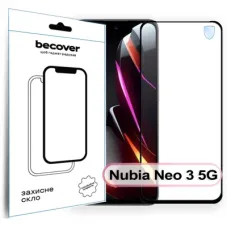 Скло захисне BeCover Nubia Neo 3 5G Black (713883)