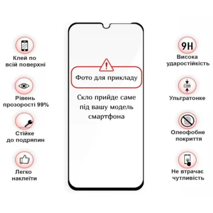 Скло захисне BeCover Poco C85 4G Black (714366)
