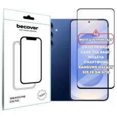 Скло захисне BeCover Samsung Galaxy S25 FE SM-S731 Black (714379)
