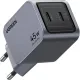 Зарядний пристрій Ugreen 2xUSB-C PD45W GaN X707 gray (35008)