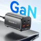 Зарядний пристрій Essager 2xUSB-C + 2xUSB 67W GaN (ECT2AC-JYB0G-Z)