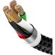 Дата кабель USB 2.0 AM to Lightning + Micro 5P + USB-C 1.2m 5A black Baseus (CAMLT-BSY01)