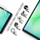 Плівка захисна Armorstandart hydrogel Anti-Blue Samsung Tab A11 (SM-X133/X135) (ARM89244)
