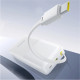 Батарея універсальна Baseus Bipow 2 20000mAh 20W with USB-C cable white (P10077101213-01)