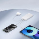 Батарея універсальна Baseus Bipow 2 20000mAh 20W with USB-C cable white (P10077101213-01)