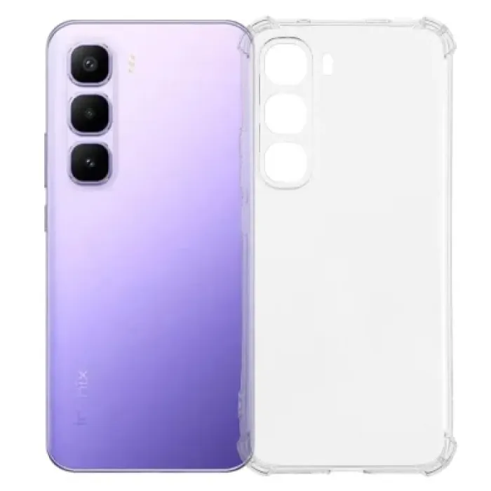 Чохол до мобільного телефона BeCover Anti-Shock Infinix Hot 60 Pro 4G (X6885) Clear (714560)