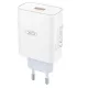Зарядний пристрій XO USB 120W + cable USB to USB-C white (XO-L128U)