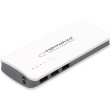 Батарея універсальна Esperanza 8000mAh input/Micro-USB, output/3*USB, White/Grey (EMP106WE)