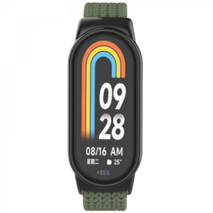 Ремінець до фітнес браслета Armorstandart Braided Solo Loop для Xiaomi Smart Band 10/9/8 Khaki (ARM86882)