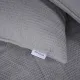 Постільна білизна MirSon №20-02 Waffle Gray 220x240 King Size (2200011032856)