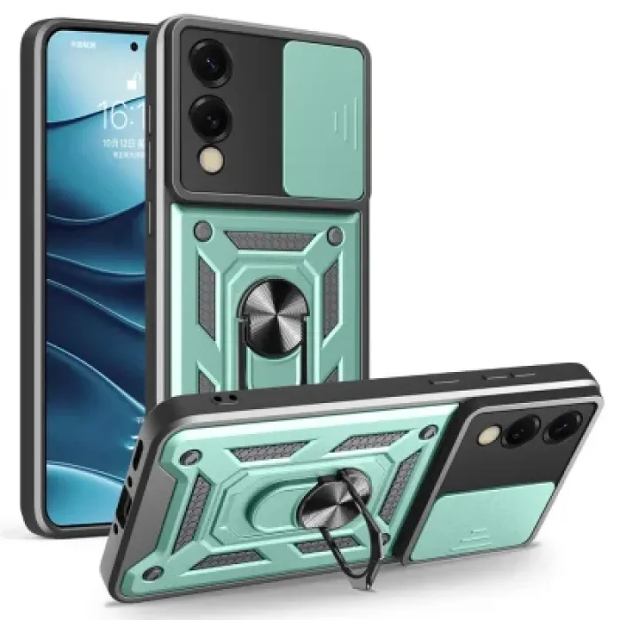 Чохол до мобільного телефона BeCover Military Samsung Galaxy S25 Edge SM-S937 Dark Green (714571)