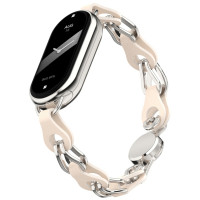 Ремешок для фитнес браслета Armorstandart Chain Wristband для Xiaomi Smart Band 10/9/8 Beige (ARM86886)
