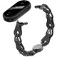 Ремінець до фітнес браслета Armorstandart Chain Wristband для Xiaomi Smart Band 10/9/8 Black (ARM86887)