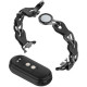 Ремінець до фітнес браслета Armorstandart Chain Wristband для Xiaomi Smart Band 10/9/8 Black (ARM86887)