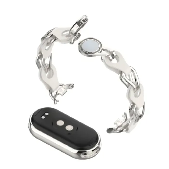 Ремінець до фітнес браслета Armorstandart Chain Wristband для Xiaomi Smart Band 10/9/8 Silver (ARM86889)