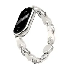 Ремінець до фітнес браслета Armorstandart Chain Wristband для Xiaomi Smart Band 10/9/8 Silver (ARM86889)