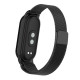 Ремінець до фітнес браслета Armorstandart Milanese Magnetic для Xiaomi Smart Band 10/9/8 Black (ARM86890)