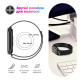 Ремінець до фітнес браслета Armorstandart Milanese Magnetic для Xiaomi Smart Band 10/9/8 Black (ARM86890)