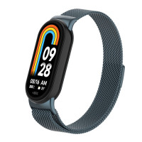 Ремешок для фитнес браслета Armorstandart Milanese Magnetic для Xiaomi Smart Band 10/9/8 Titanium Grey (ARM86893)