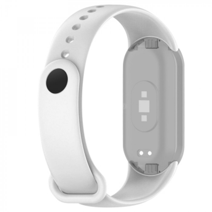 Ремінець до фітнес браслета Armorstandart для Xiaomi Smart Band 10/9/8 White (ARM86916)