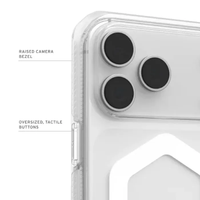 Чохол до мобільного телефона UAG Plyo MagSafe iPhone 17 Pro Max Ice/White (114530114341)