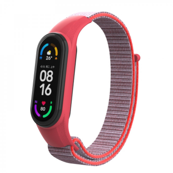 Ремінець до фітнес браслета Armorstandart комплект 3шт Xiaomi Mi Band 7/6/5 New Style Red (ARM77038)