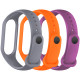 Ремінець до фітнес браслета Armorstandart комплект 3шт Xiaomi Mi Band 4/3 Beat (ARM87029)