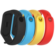 Ремінець до фітнес браслета Armorstandart комплект 4шт Xiaomi Mi Band 4/3 Superhero Edition (ARM77062)