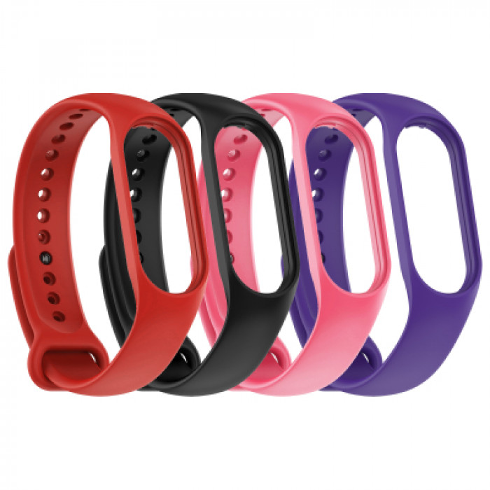 Ремінець до фітнес браслета Armorstandart комплект 4шт Xiaomi Mi Band 7/6/5 Sport (ARM87048)