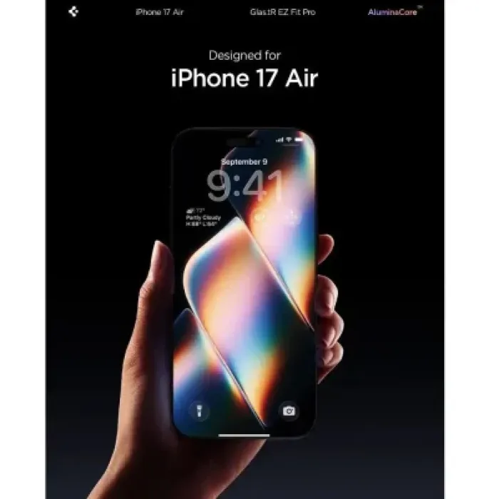 Скло захисне Spigen Glas.tR EZ Fit Pro HD iPhone 17 Air (AGL09870)