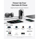 Батарея універсальна Anker 25000mAh, 165W, PD/3/0, QC/3/0, Built-In Double USB-C Cables, black (A1695H11)